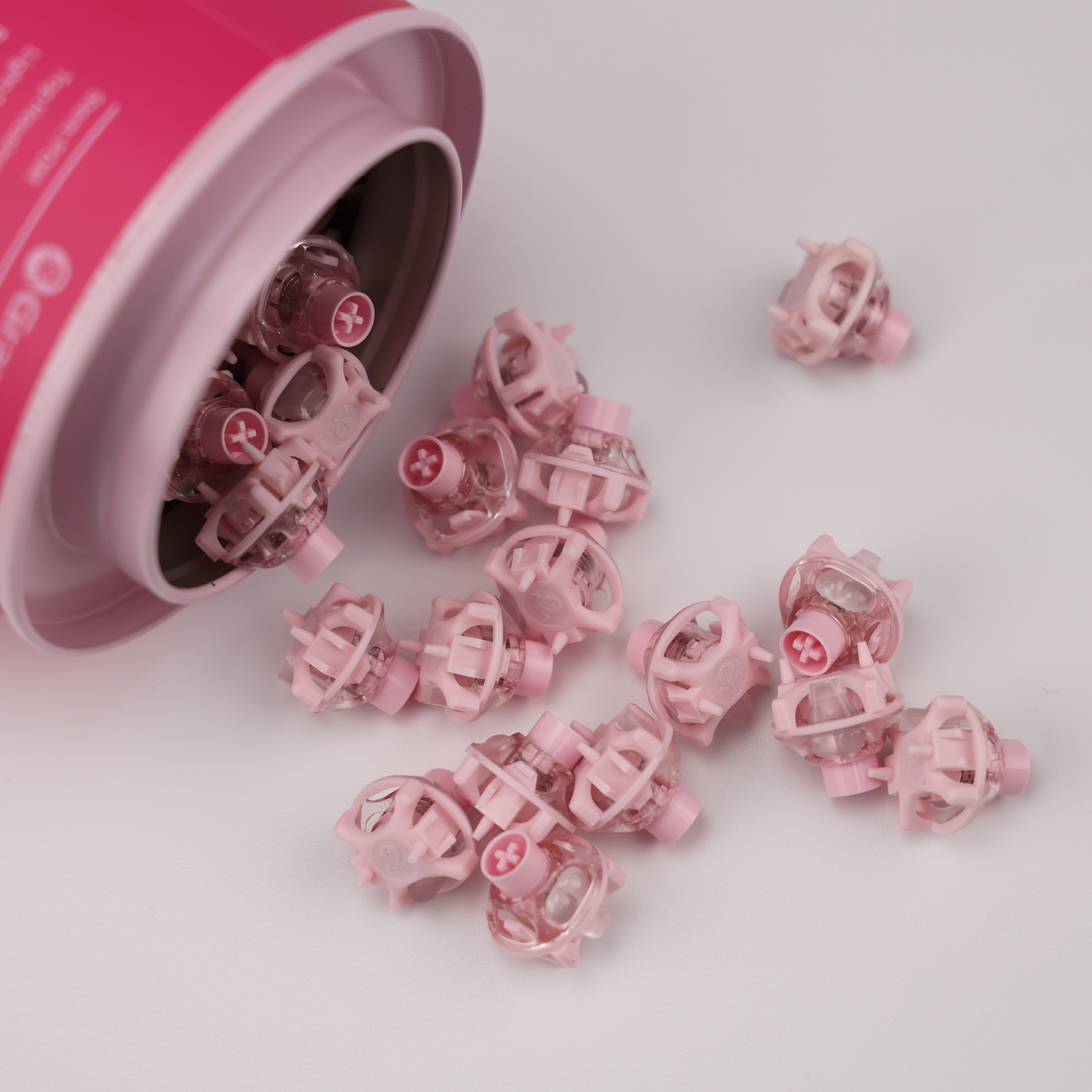UFO Peach Pink Magnetic Switch - Gaming Keyboard Thocky のレビューと価格