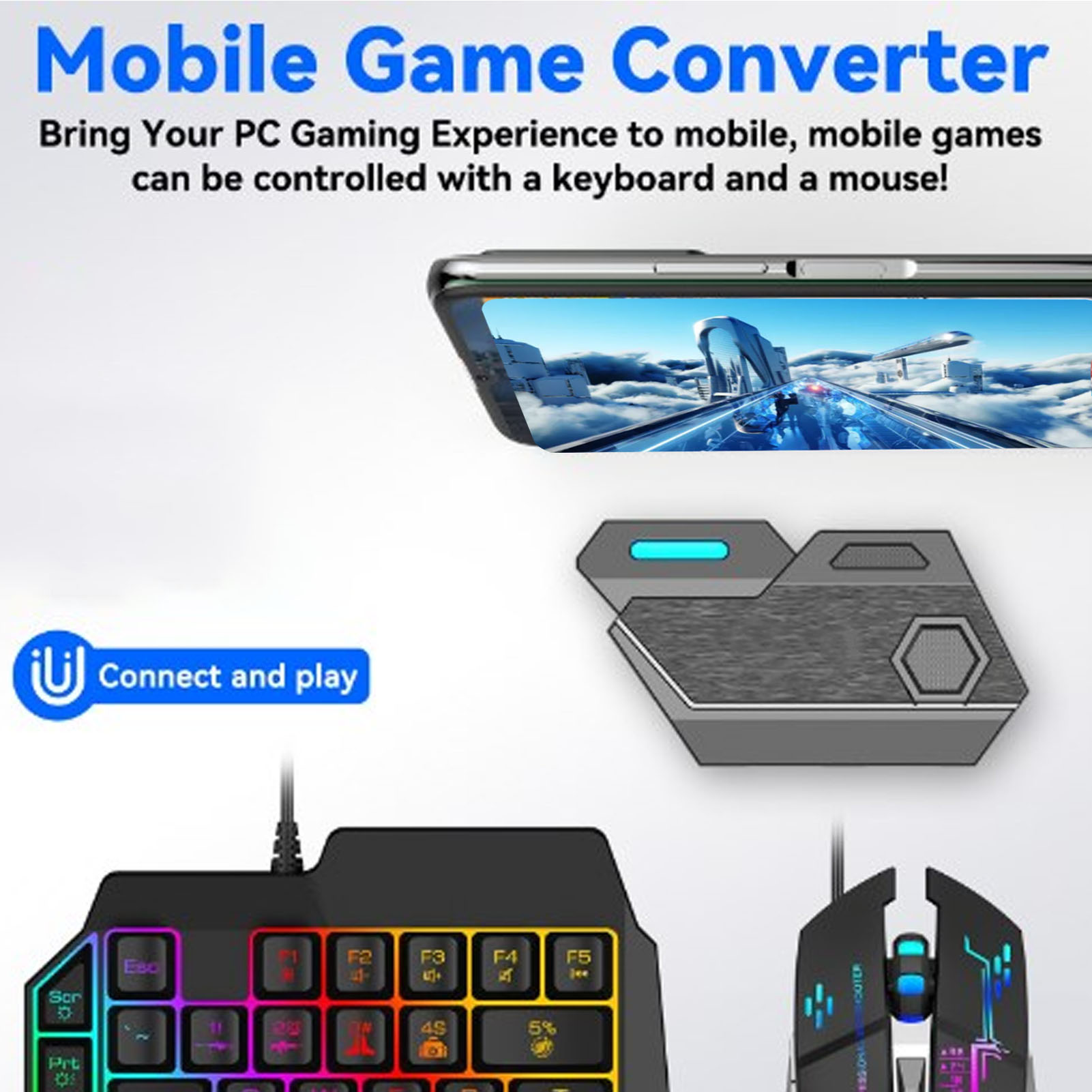 Mobile Game Combo Pack Bluetoo - Gaming Keyboard Mobile のレビューと価格