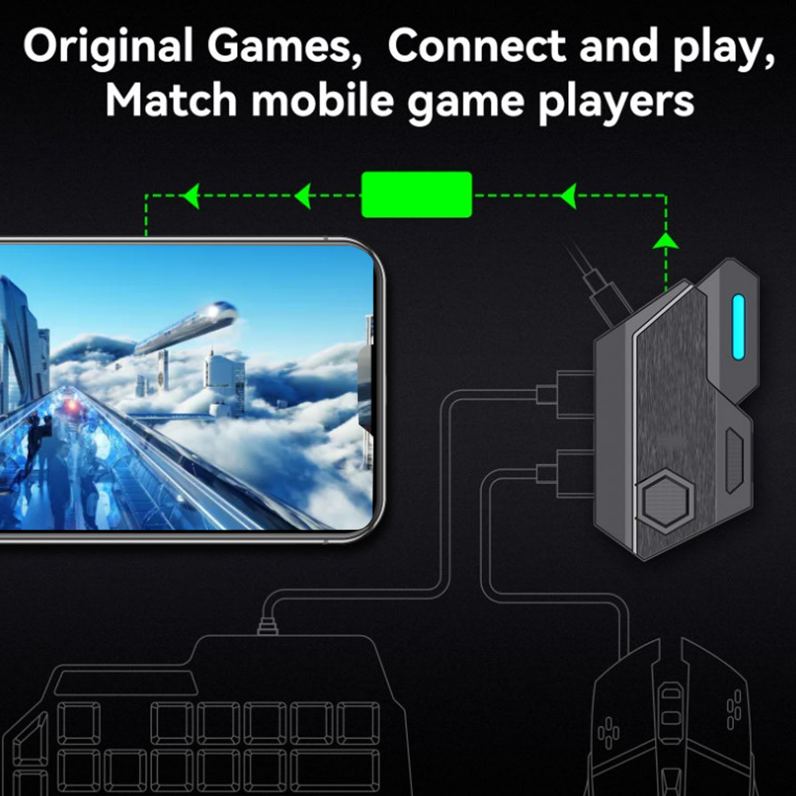 Mobile Game Combo Pack Bluetoo - Gaming Keyboard Mobile のレビューと価格