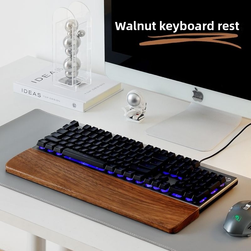 Solid Wood Keyboard Palm Rest  - Gaming Keyboard And Mouse Combo のレビューと価格