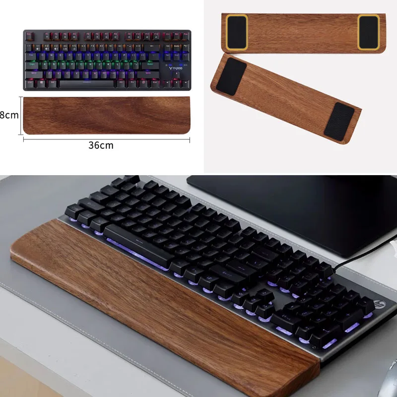 Solid Wood Keyboard Palm Rest  - Gaming Keyboard And Mouse Combo のレビューと価格