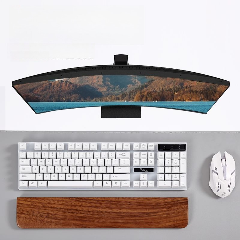Solid Wood Keyboard Palm Rest  - Gaming Keyboard And Mouse Combo のレビューと価格