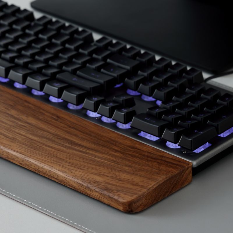 Solid Wood Keyboard Palm Rest  - Gaming Keyboard And Mouse Combo のレビューと価格