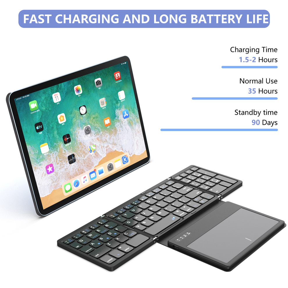 BOW Foladable Bluetooth Keyboa - Gaming Keyboard Budget のレビューと価格