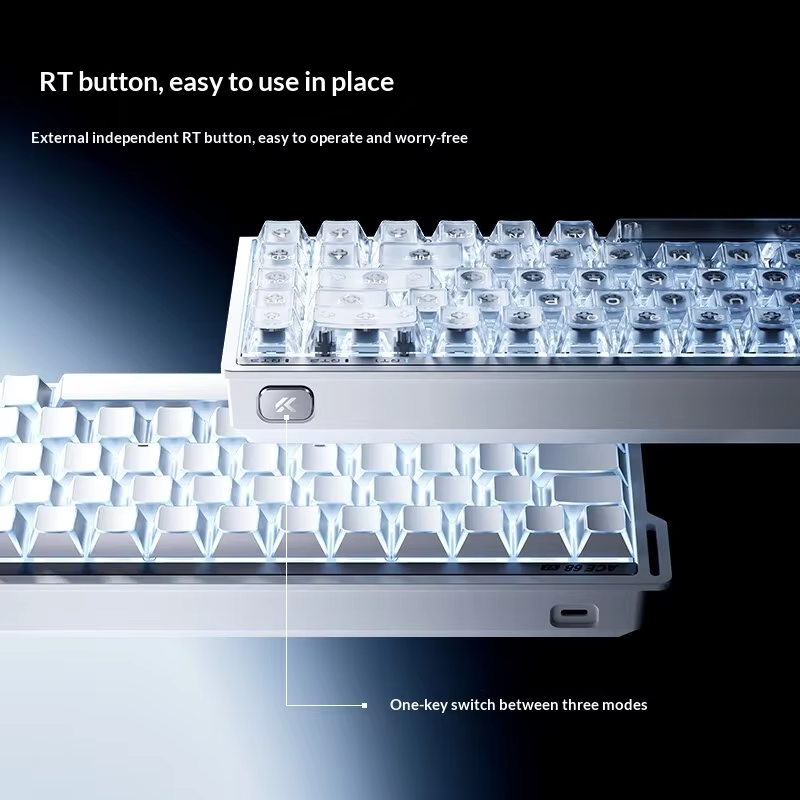 MCHOSE Ace 68 Hall Effect Magn - Gaming Keyboard Expensive のレビューと価格