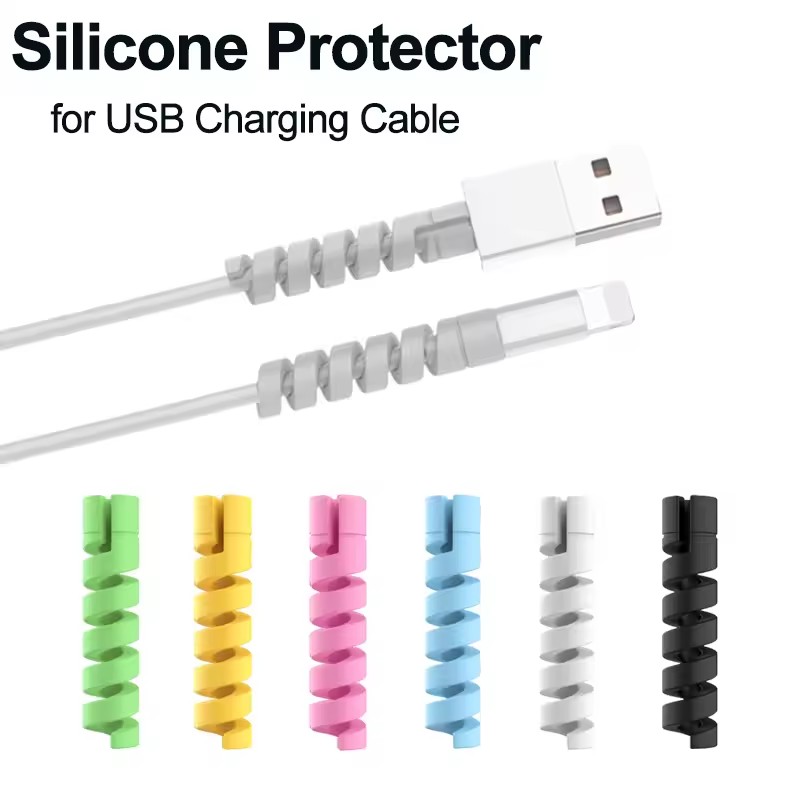 6/10/12/20pcs  Protector Silic - Coiled Usb Cable のレビューと価格