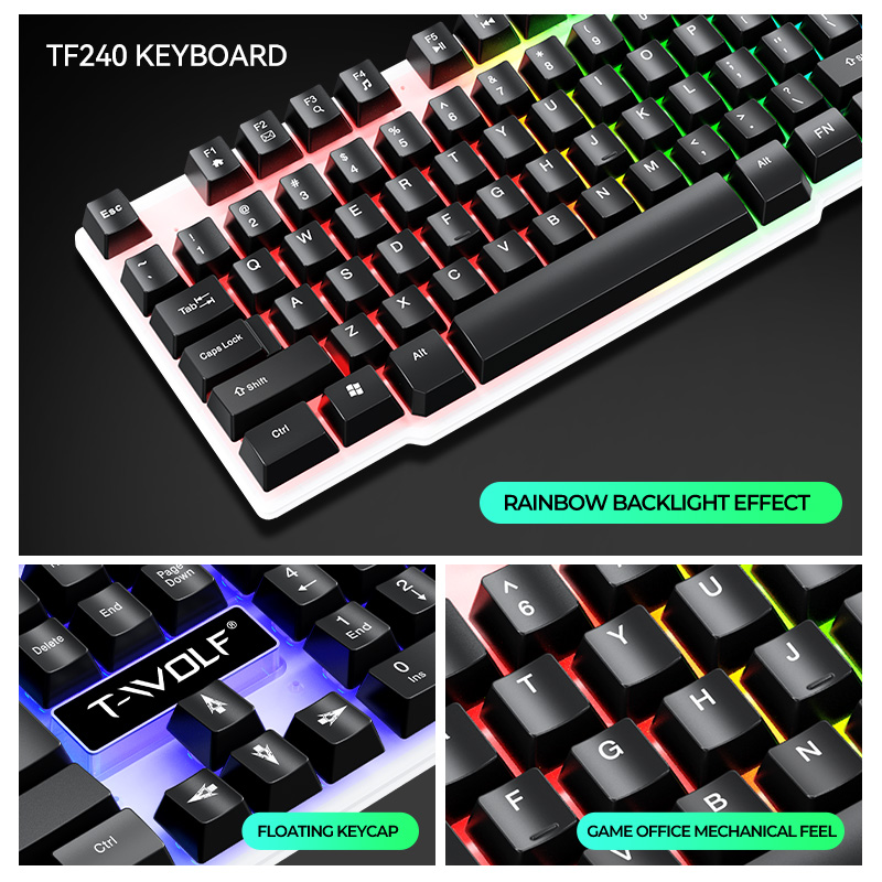 NEW USB Keyboard And Mouse Gam - Gaming Keyboard Mouse And Headset Combo のレビューと価格