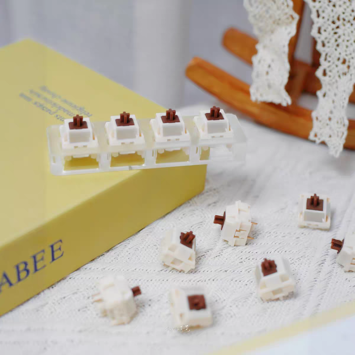 HMX Caramel Pudding V2 Switch  - Gaming Keyboard Thocky のレビューと価格