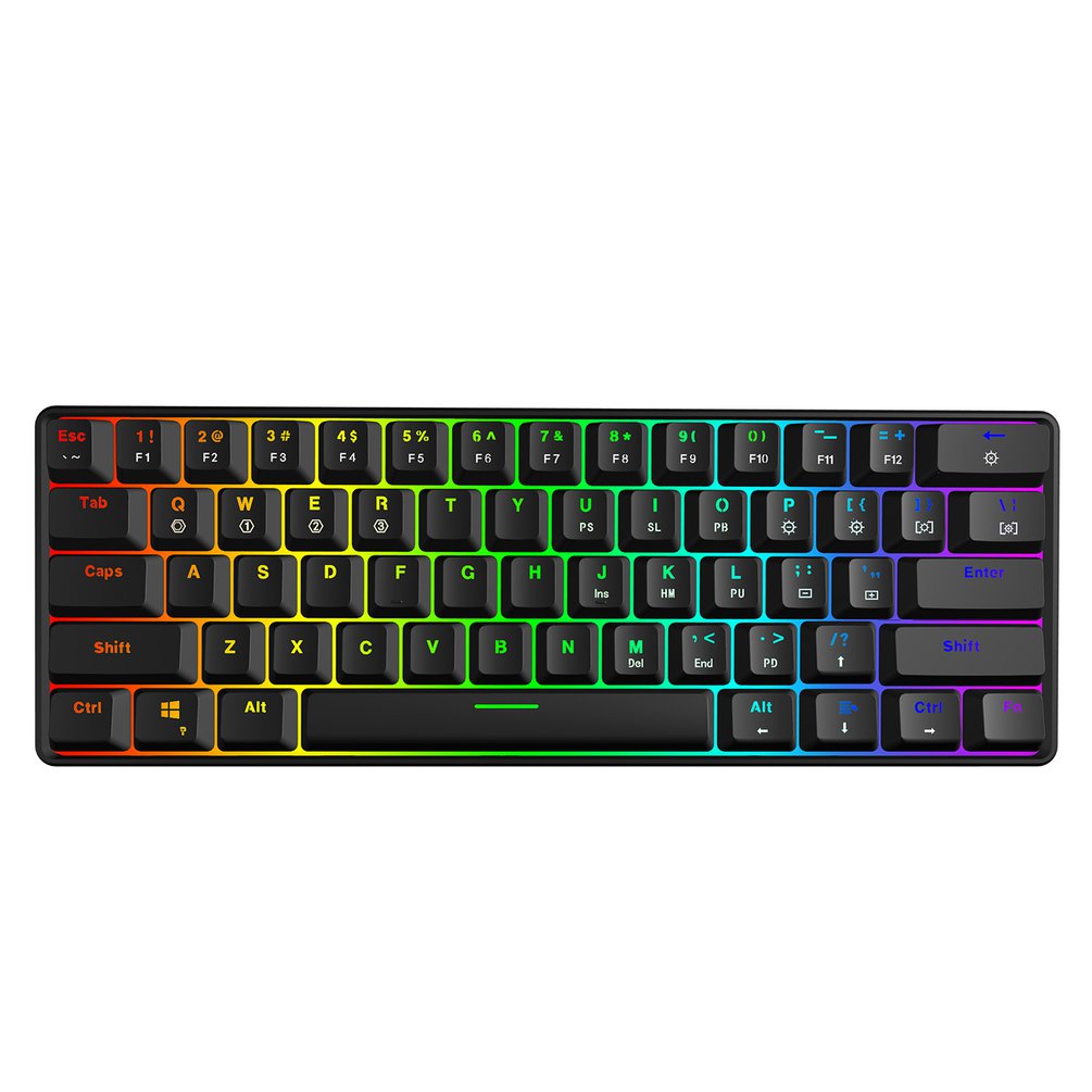 SKYLOONG GK61 Mini Portable 60 - Gaming Keyboard Mobile のレビューと価格