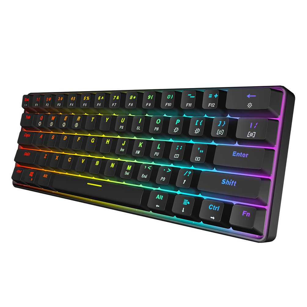SKYLOONG GK61 Mini Portable 60 - Gaming Keyboard Mobile のレビューと価格
