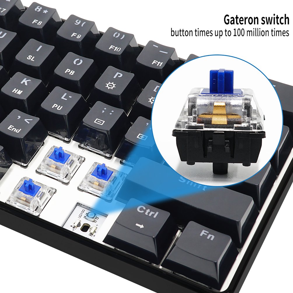 SKYLOONG GK61 Mini Portable 60 - Gaming Keyboard Mobile のレビューと価格