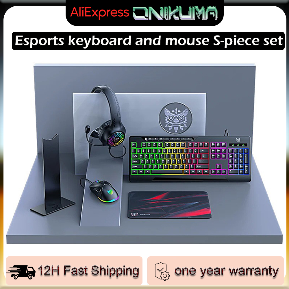 Computer Mouse and Gaming Keyb - Gaming Keyboard Mouse And Headset Combo のレビューと価格
