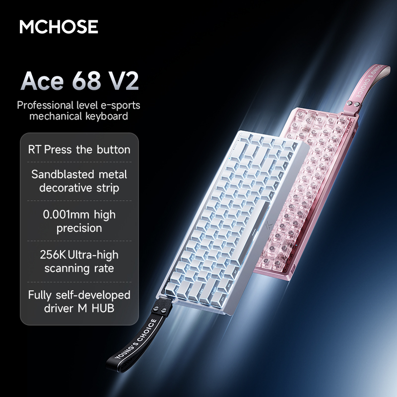 MCHOSE ACE68 V2 Gaming Keyboar - Gaming Keyboard Expensive のレビューと価格