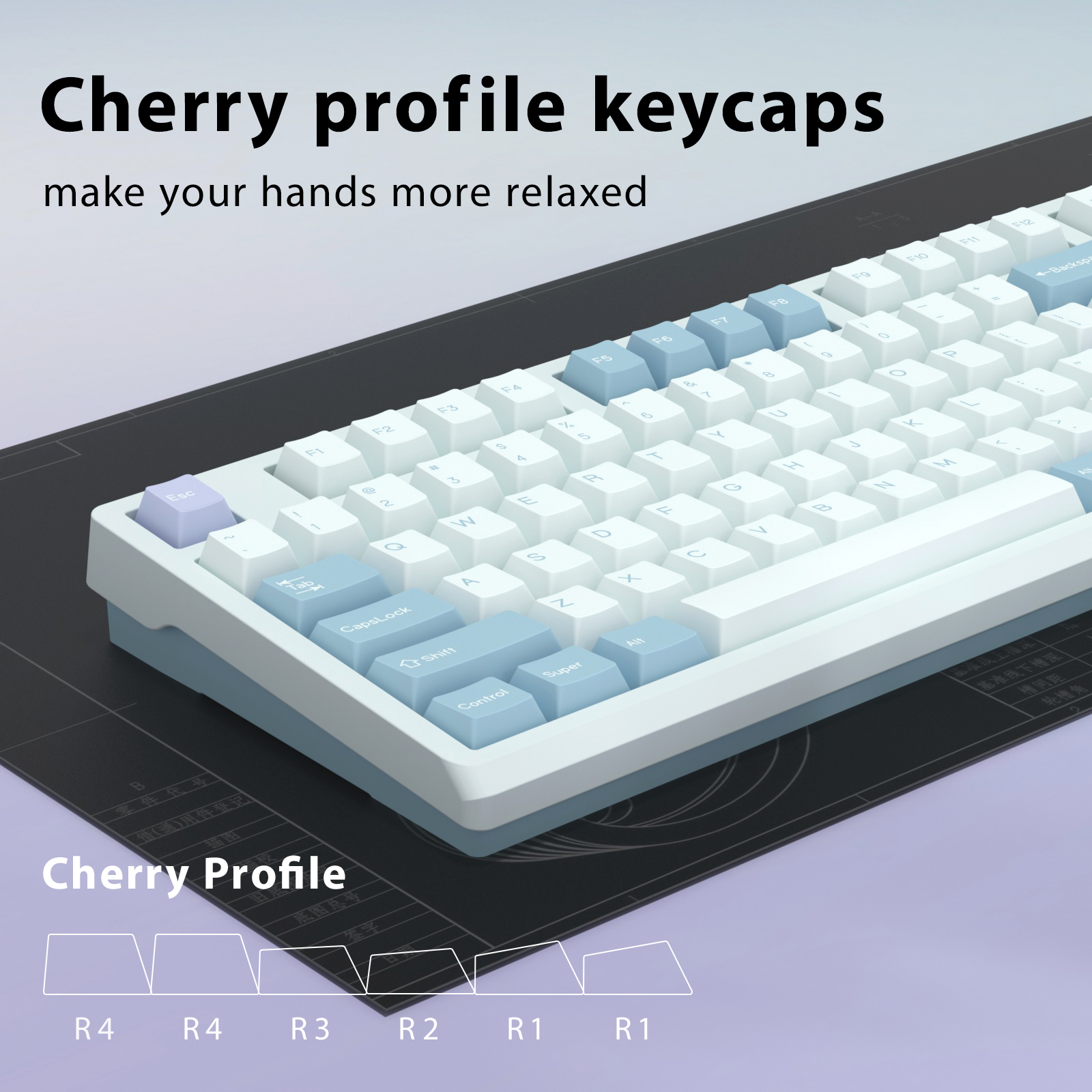 KBDiy GMK Illusion Keycap Cher - Gaming Keyboard Extension のレビューと価格