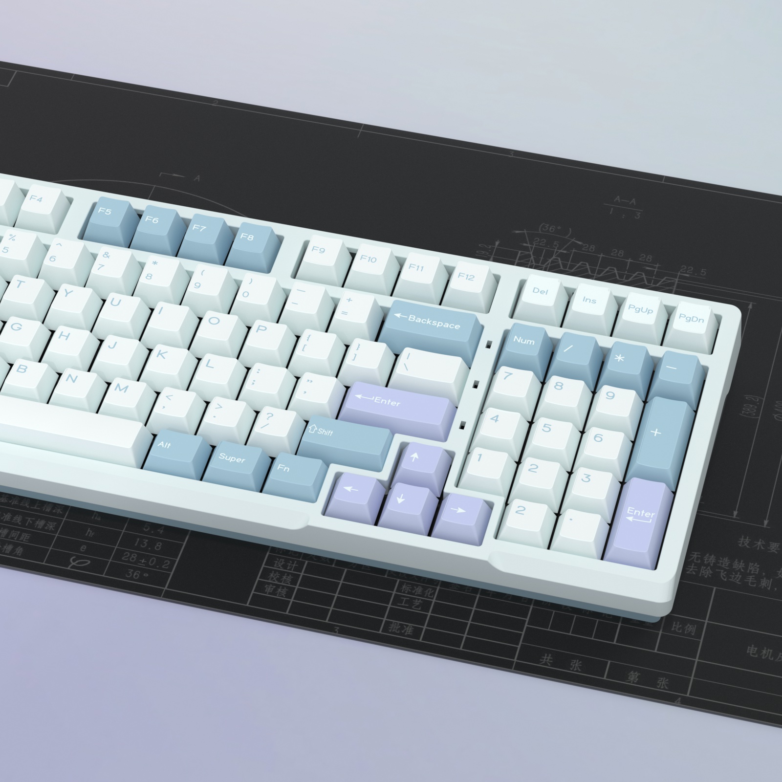 KBDiy GMK Illusion Keycap Cher - Gaming Keyboard Extension のレビューと価格