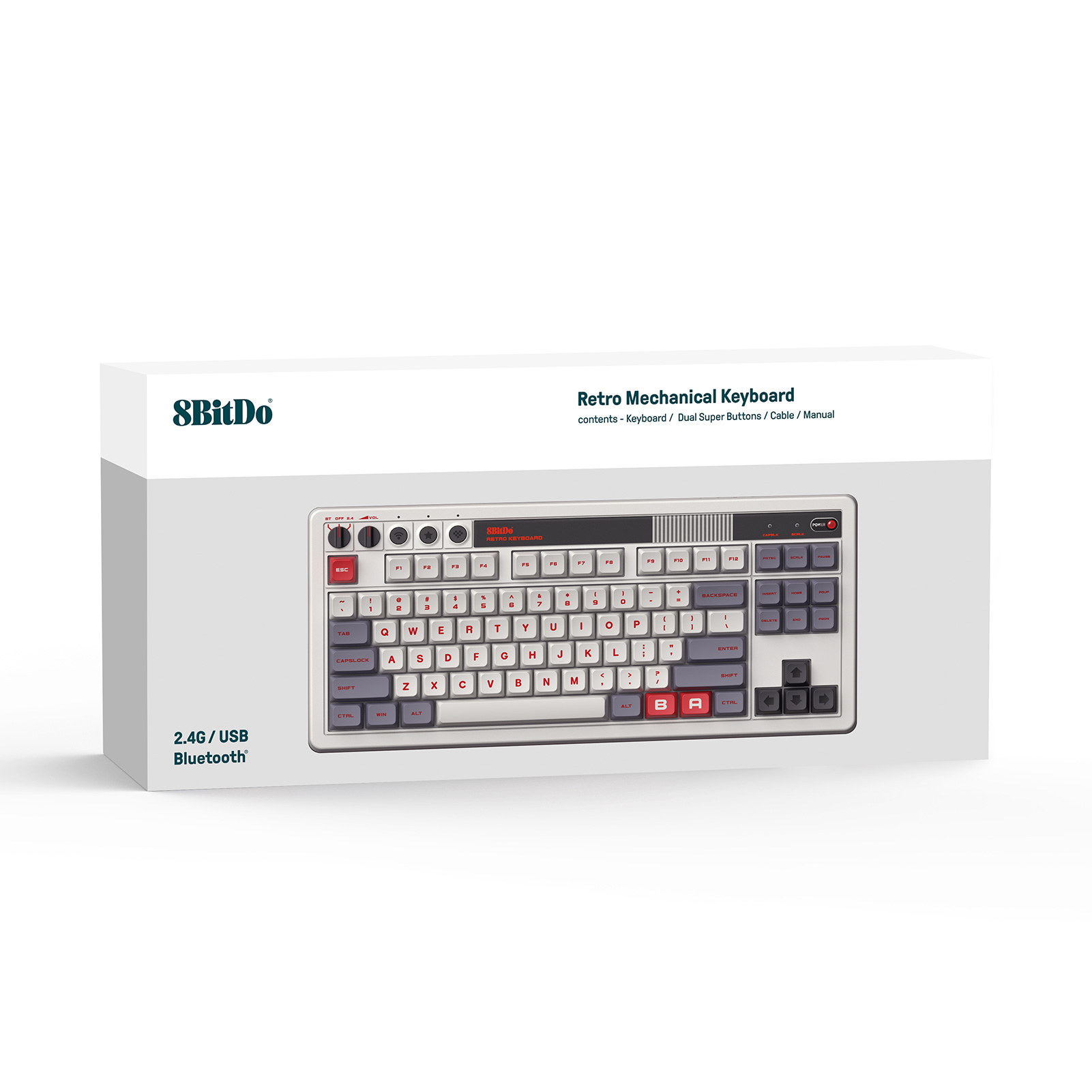 8Bitdo Retro Mechanical Keyboa - Gaming Keyboard Hot Swappable のレビューと価格