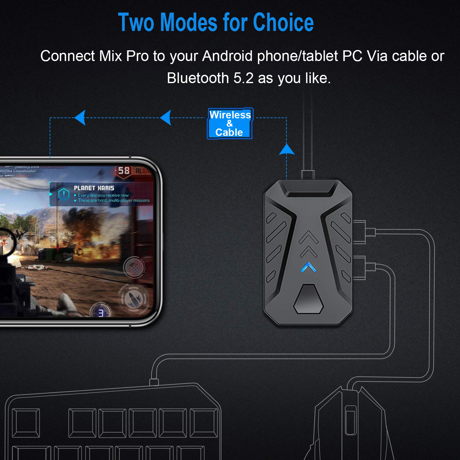Mobile Games Converter Gaming  - Gaming Keyboard Mobile のレビューと価格