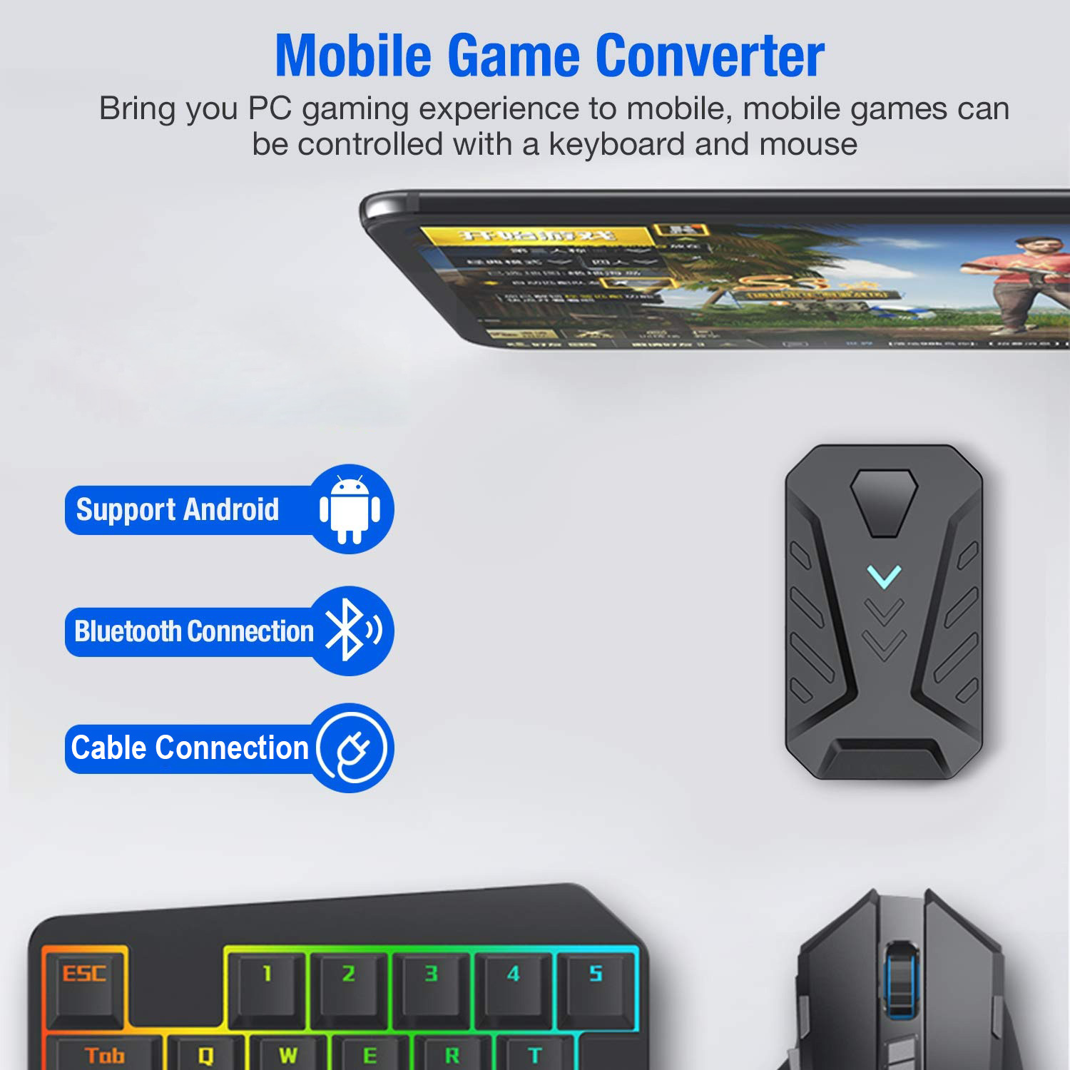 Mobile Games Converter Gaming  - Gaming Keyboard Mobile のレビューと価格