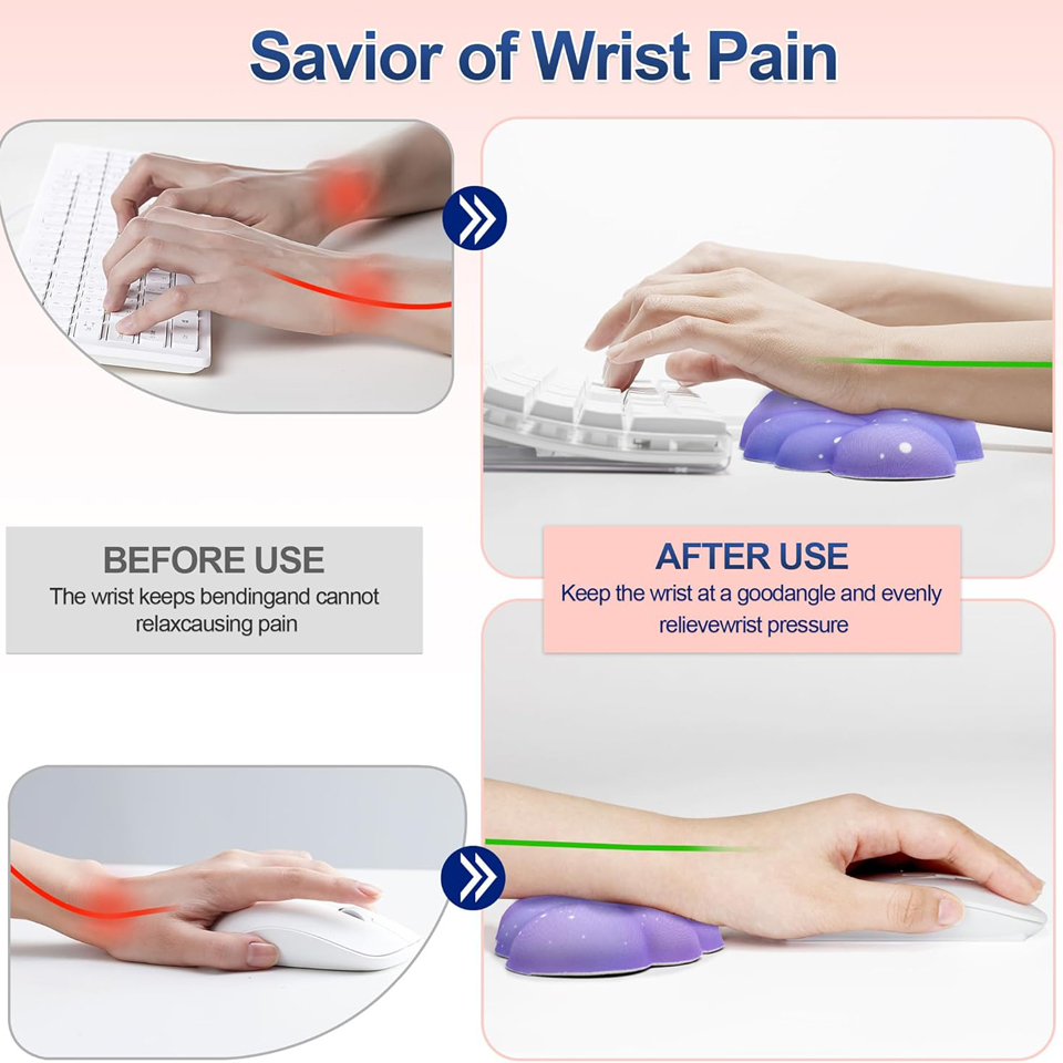Mouse pad with wrist rest keyb - Keyboard Mouse Bundle Gaming のレビューと価格