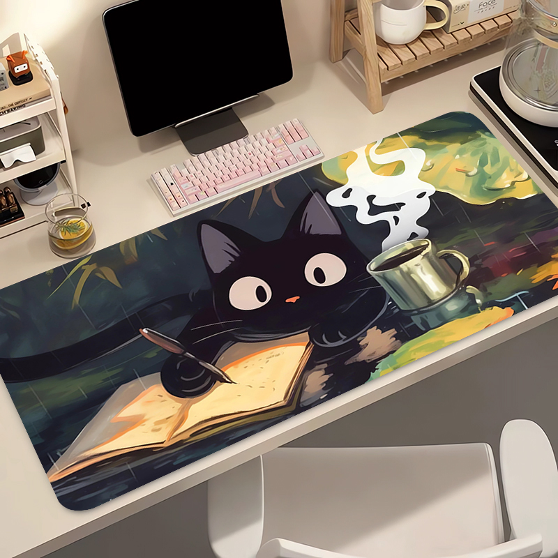 Kawaii Black Cat Silicone Soft - Keyboard Gaming Black のレビューと価格