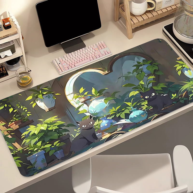 Kawaii Black Cat Silicone Soft - Keyboard Gaming Black のレビューと価格