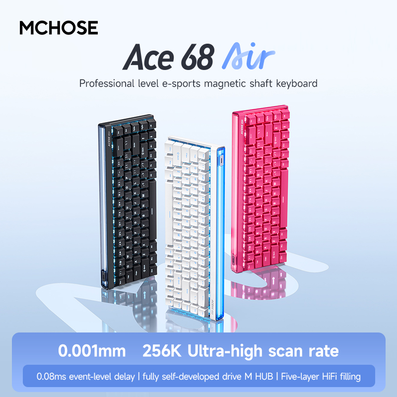 MCHOSE Ace68 Air Wired Magneti - Gaming Keyboard Expensive のレビューと価格