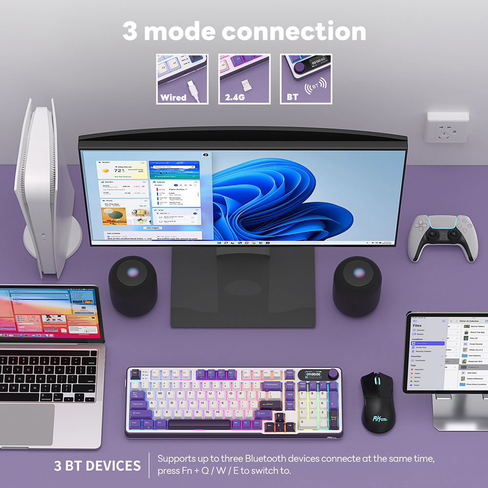 RK ROYAL KLUDGE S98 Wireless G - Gaming Keyboard Budget のレビューと価格