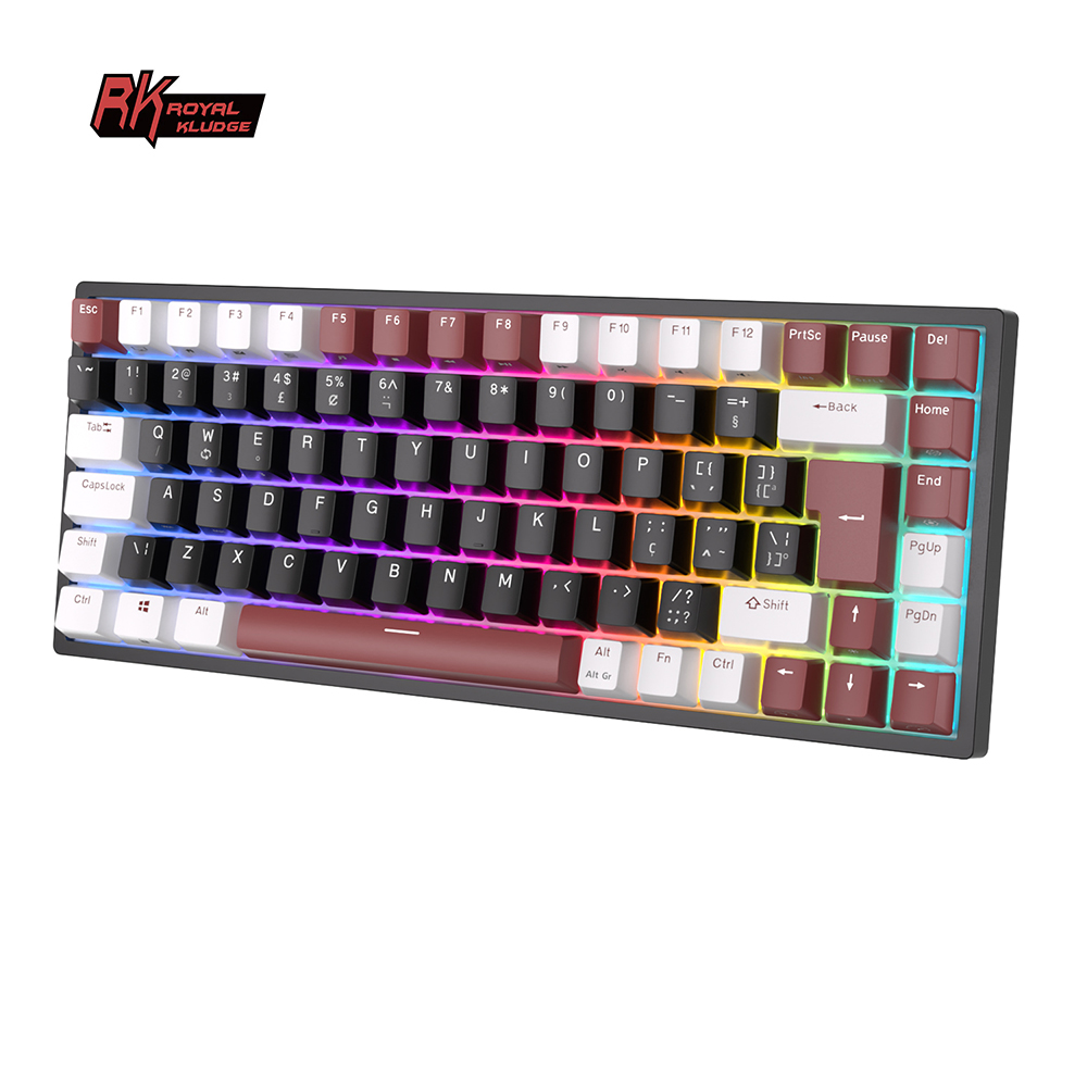 RK84 RK ROYAL KLUDGE Brazilian - Gaming Keyboard Budget のレビューと価格
