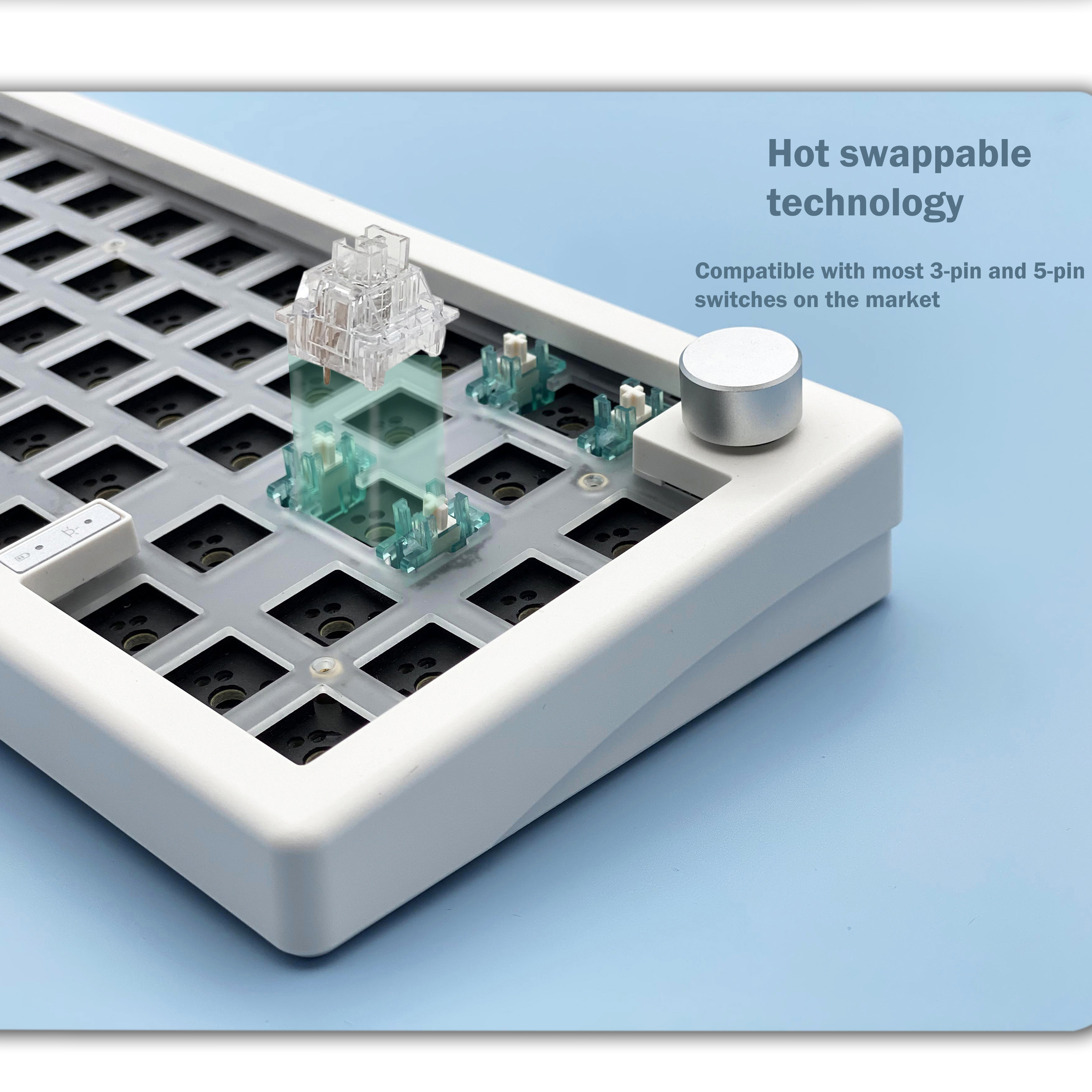 GMK67 65% Gasket Bluetooth 2.4 - Gaming Keyboard Hot Swappable のレビューと価格