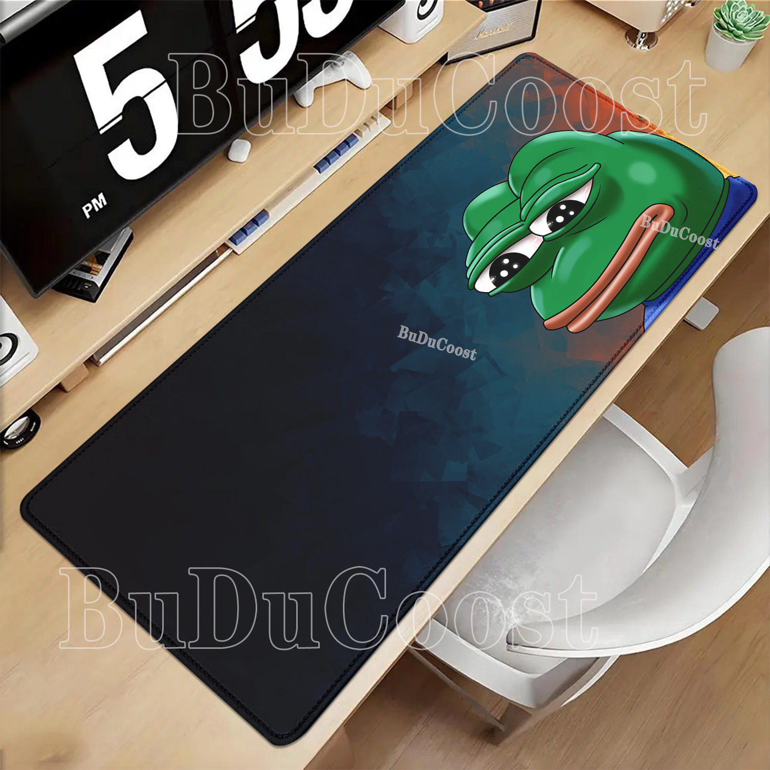 Sad Frog Pepe meme Emoji‌ Mous - Gaming Keyboard Emoji のレビューと価格