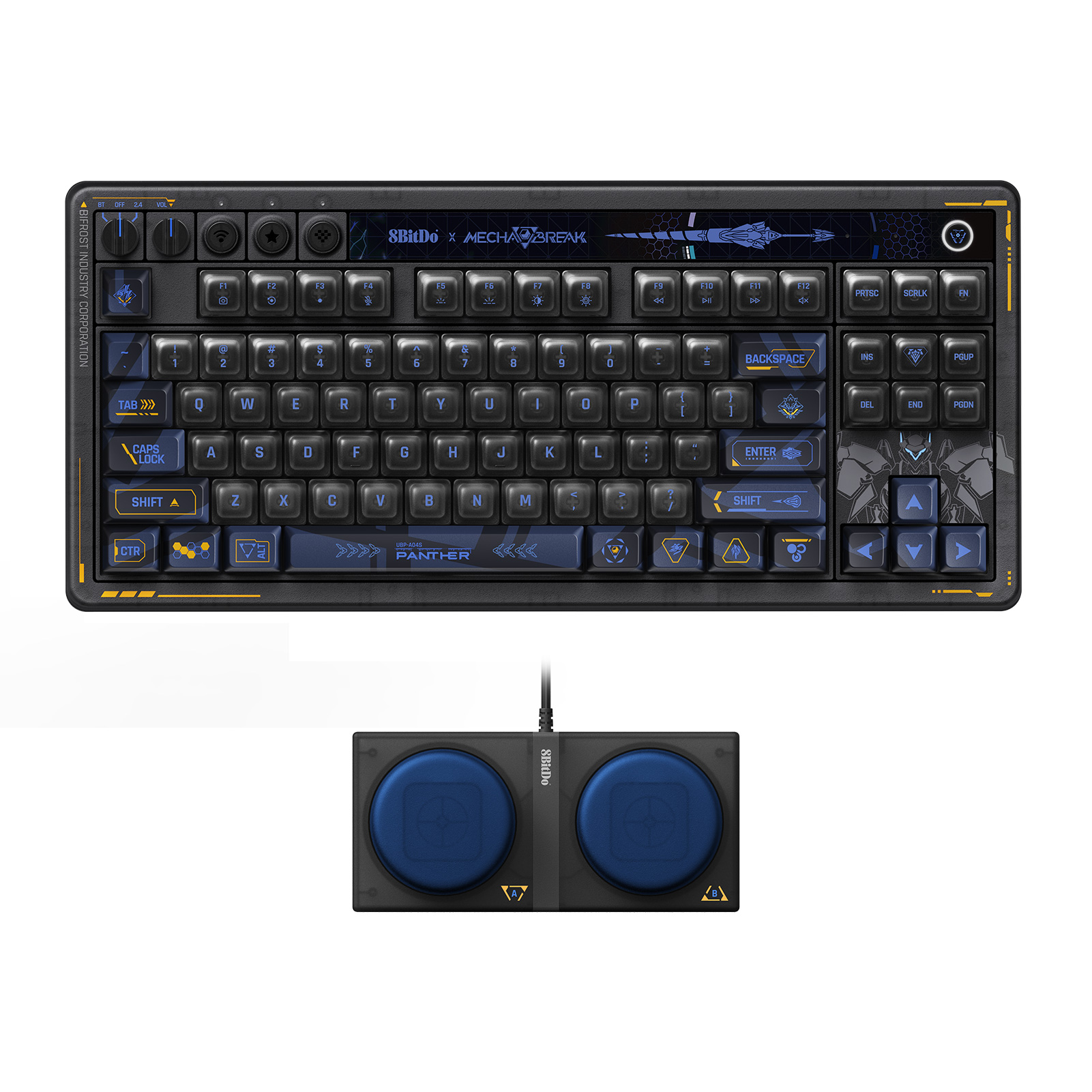 8BitDo Retro 87 Mechanical Key - Gaming Keyboard Hot Swappable のレビューと価格