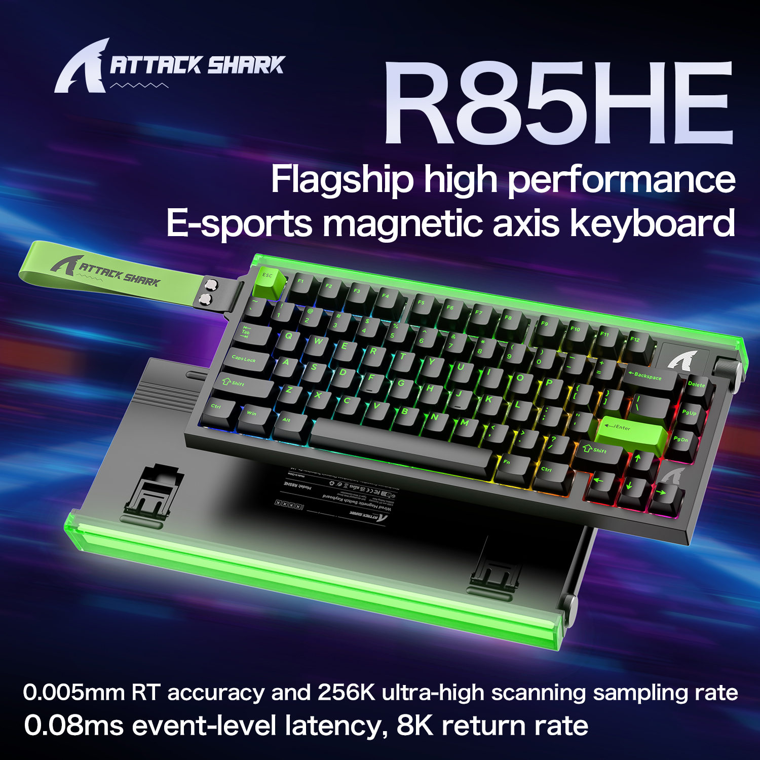 R85 ATTACK SHARK R85HE Magneti - Gaming Keyboard Expensive のレビューと価格