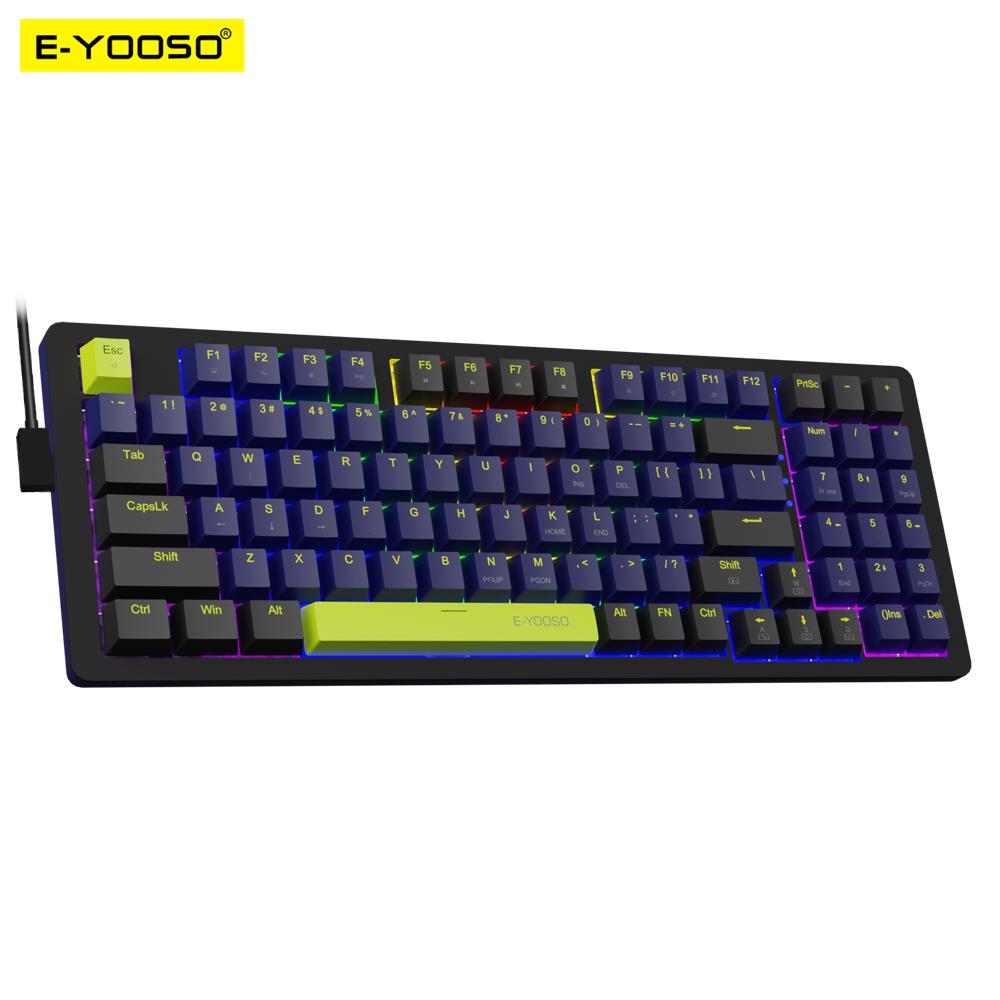 E-YOOSO Z94 USB Mechanical Gam - Gaming Keyboard Budget のレビューと価格