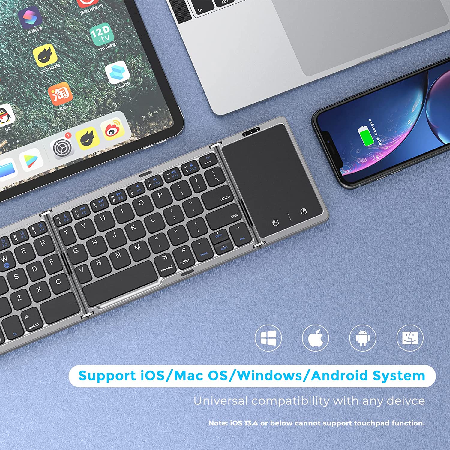 Seenda Foldable Wireless Bluet - Gaming Keyboard Budget のレビューと価格