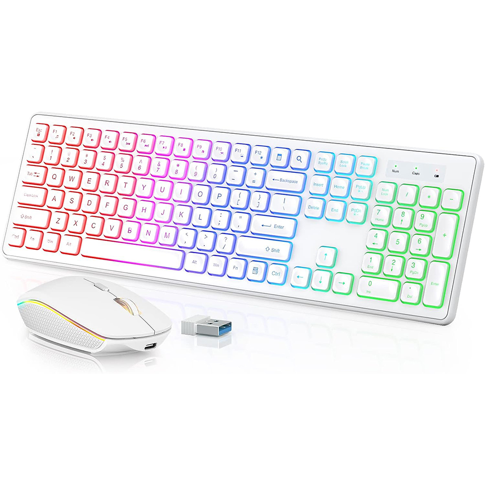 Backlit Wireless Keyboard and  - Gaming Keyboard Ergonomic のレビューと価格