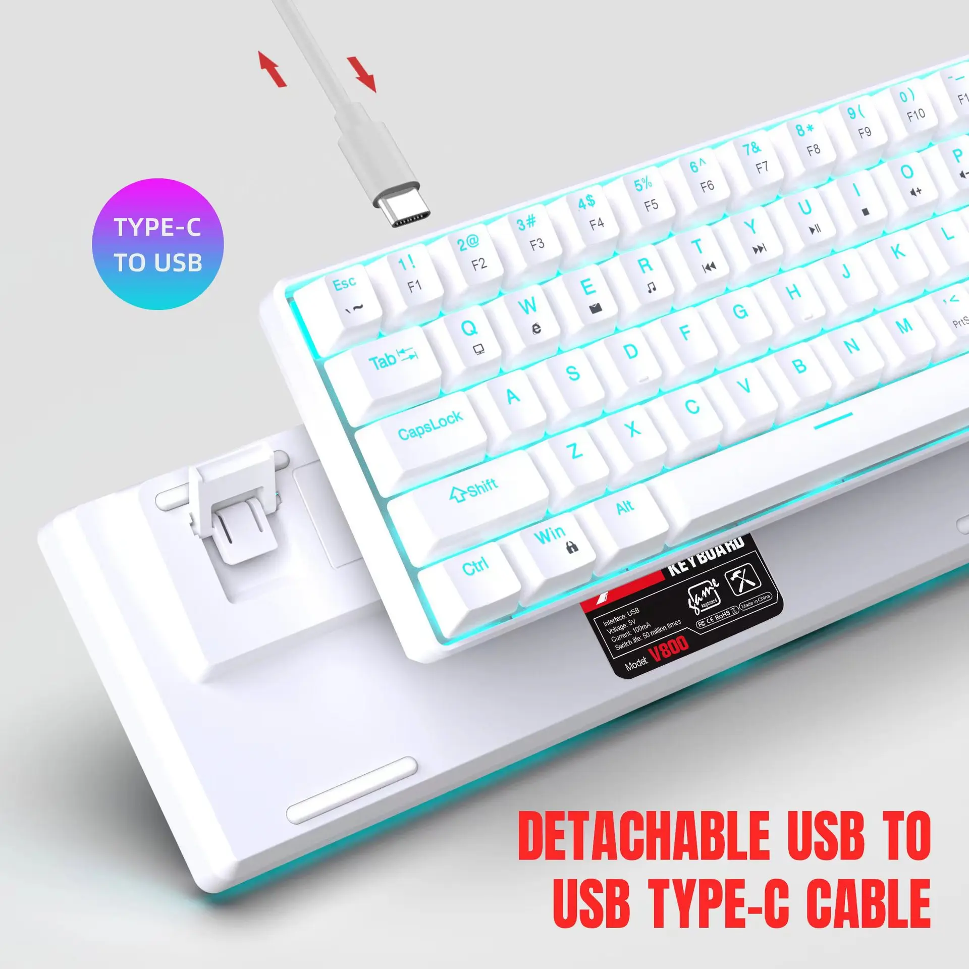 Mechanical keyboard gaming 60% - Gaming Keyboard Budget のレビューと価格