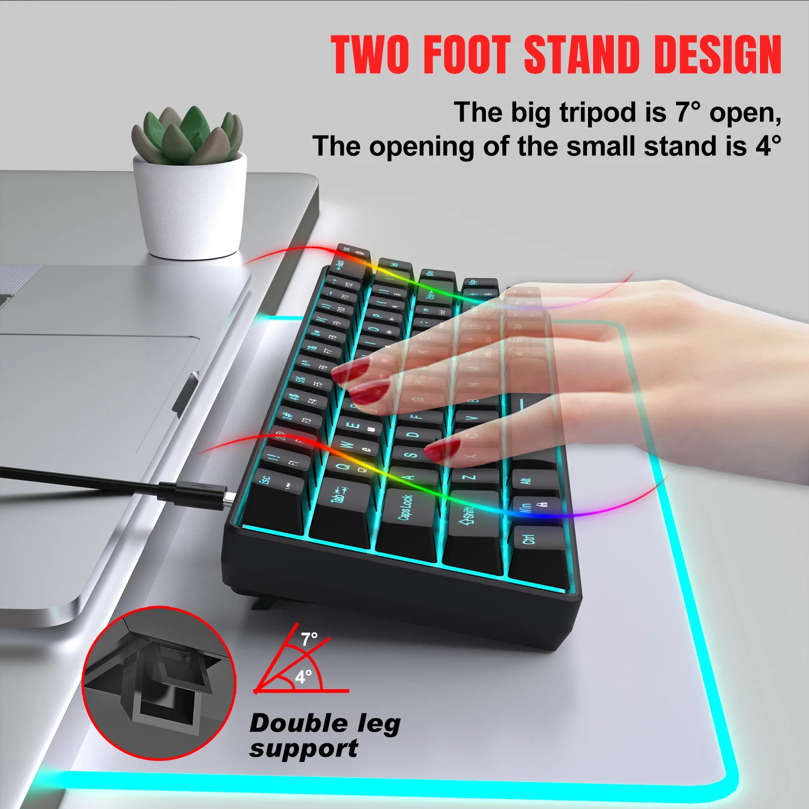 Mechanical keyboard gaming 60% - Gaming Keyboard Budget のレビューと価格